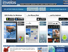 Tablet Screenshot of invelos.com